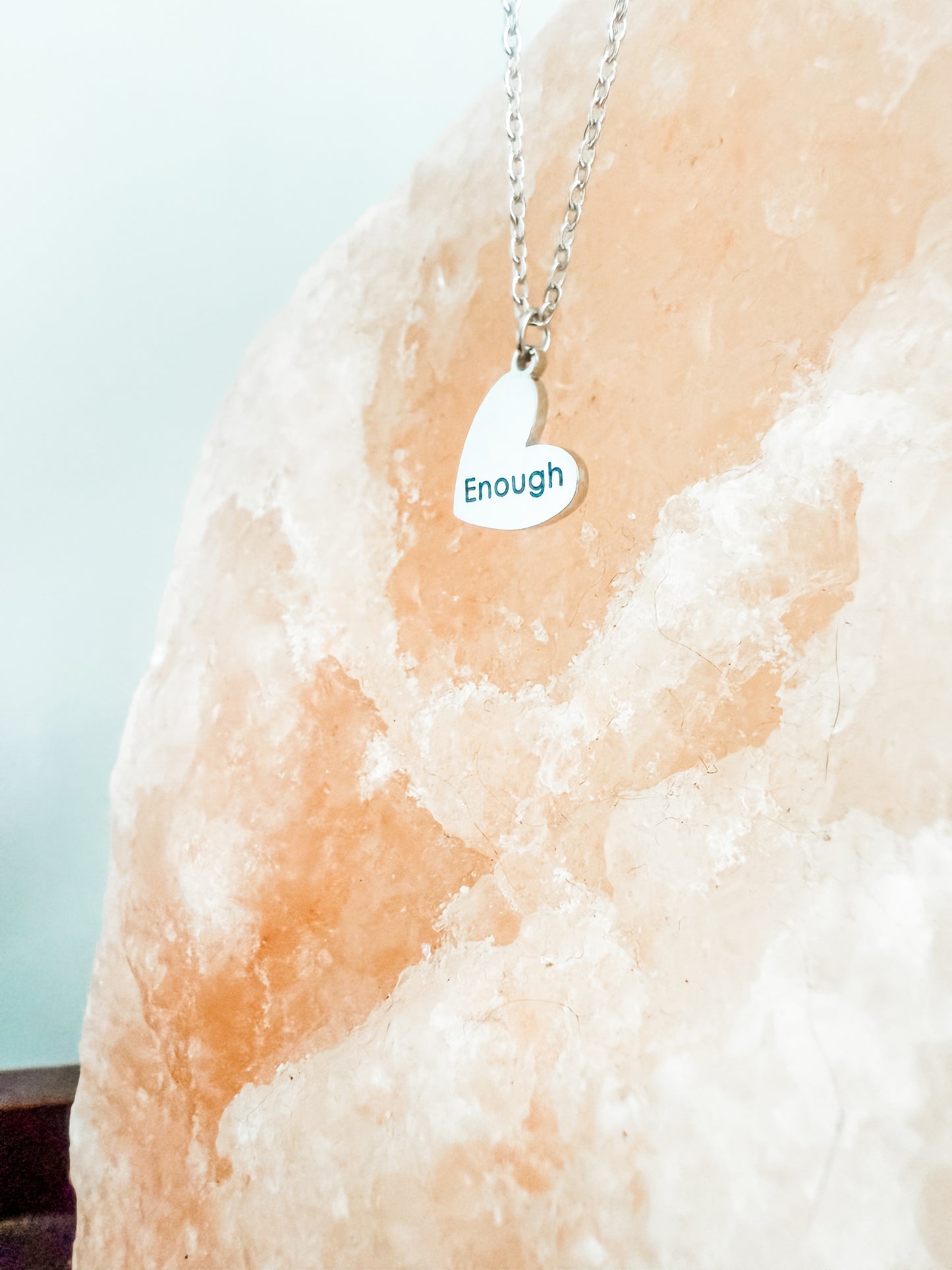 Enough Heart Necklace
