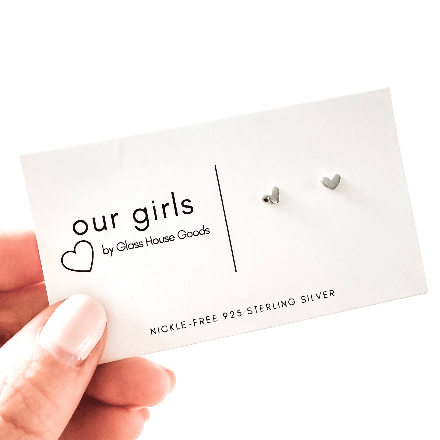 Dainty Heart Earring