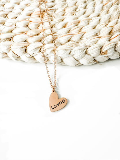 Loved Heart Necklace