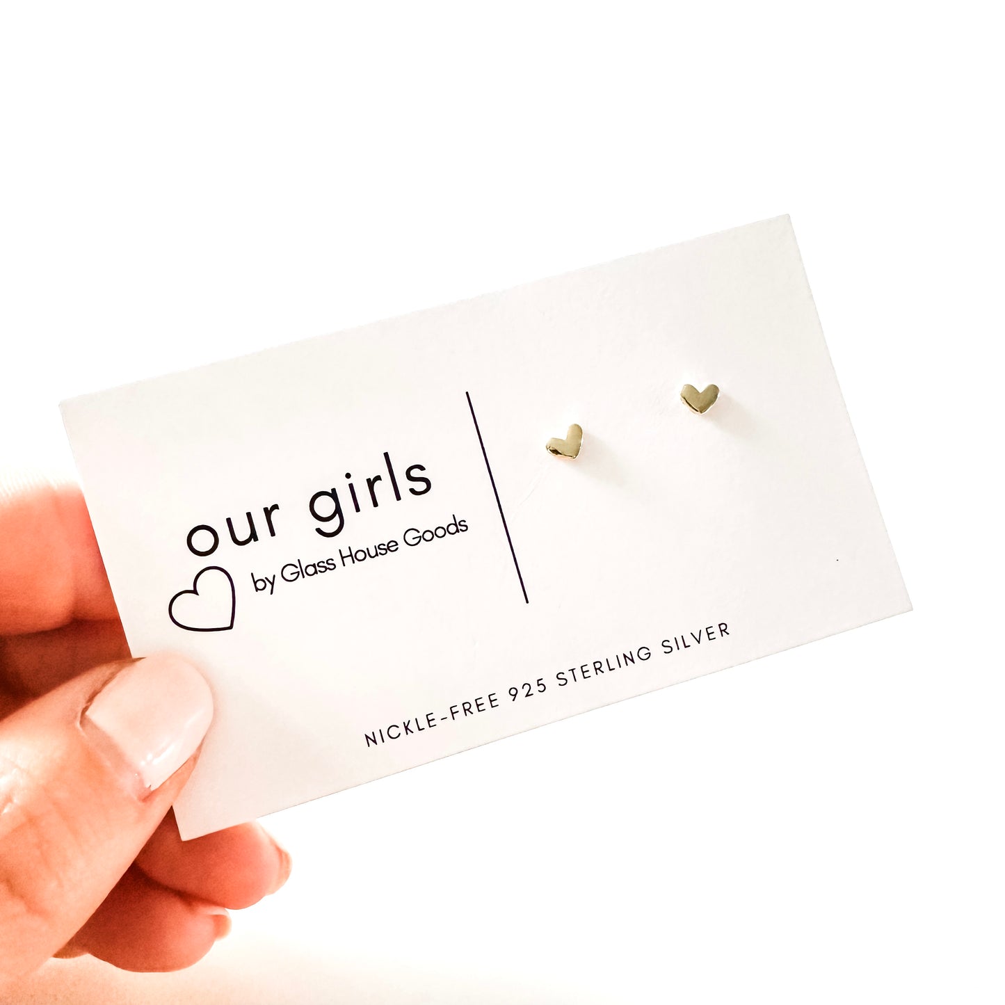 Dainty Heart Earring
