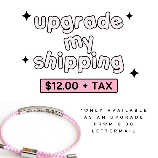 Upgraded Shipping